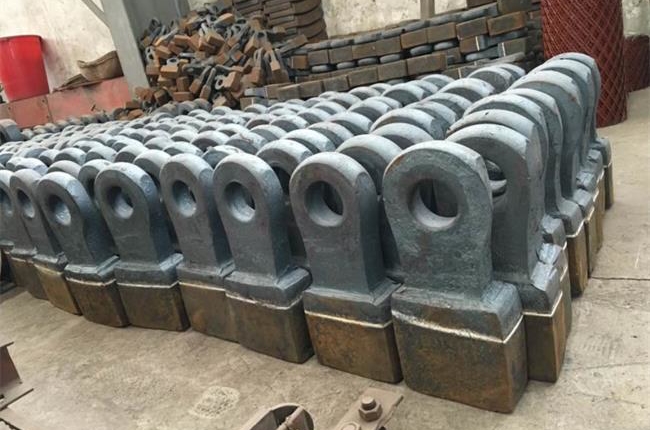 破碎機錘頭材質有哪些,哪種更耐磨